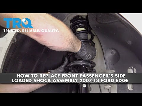 How to Replace Passenger Side Loaded Strut Assembly 07-14 Ford Edge