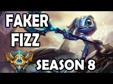 SKT FAKER plays FIZZ vs LEBLANC - Ranked Challenger Korea