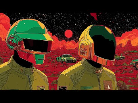 Daft Punk-Inspired "Neon Static Bloom" 🌌🛸 | Synthwave, Chillwave, Electronic, Retro Funk