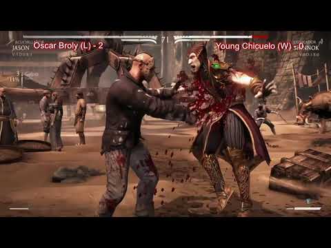 MKX - Grand Finals - Torneo ParadiseCon 2017 - Young Chicuelo vs Oscar Broly