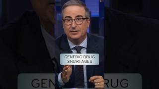 Generic Drug Shortages #lastweektonight