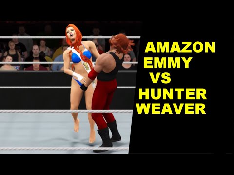WWE 2K17 Amazon Emmy vs Hunter Weaver - Extreme Rules