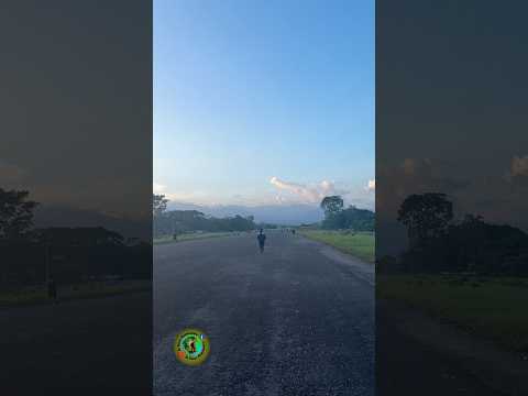 Este atardecer es increíble mientras hago deporte en Orito Putumayo Colombia 🇨🇴 🍃