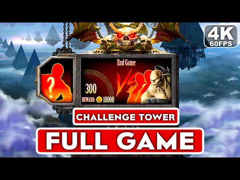 MORTAL KOMBAT 9 Challenge Tower Gameplay Walkthrough 1-300 FULL GAME [4K 60FPS PC] - No Commentary