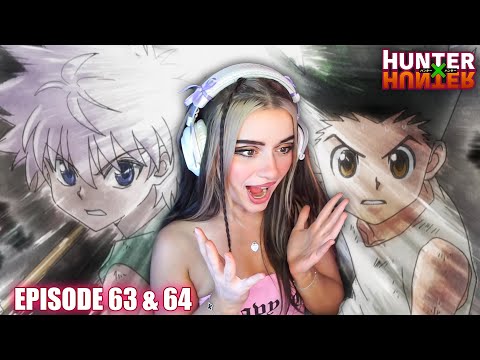 The BOMBER.. Hunter x Hunter Ep 63 & 64 REACTION
