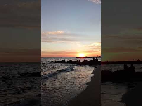 Atardecer de verano enero 2026. Playa Pascual. San José, Uruguay. Río de La Plata familia paz relax