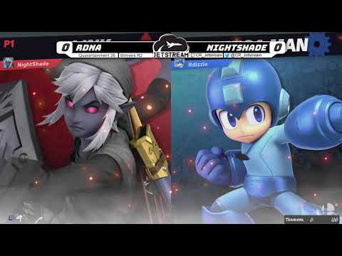 Quarantainment 26 Winners R2 - NightShade (Link) Vs. rDNA (MegaMan) Smash Ultimate - SSBU