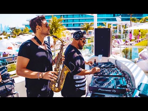 SMOKINGROOVE & MATT WEST (Sax) 🔥 LIVE @ WET DECK DUBAI - 2020 - 4K ✅