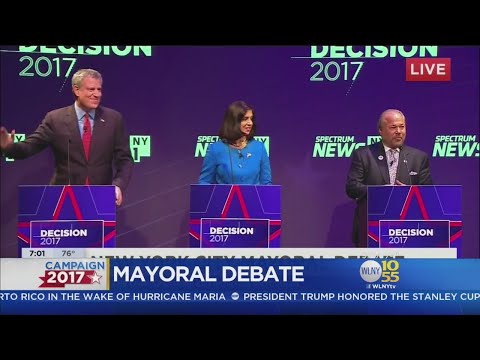 Issues And Insults Mark Mayoral Debate