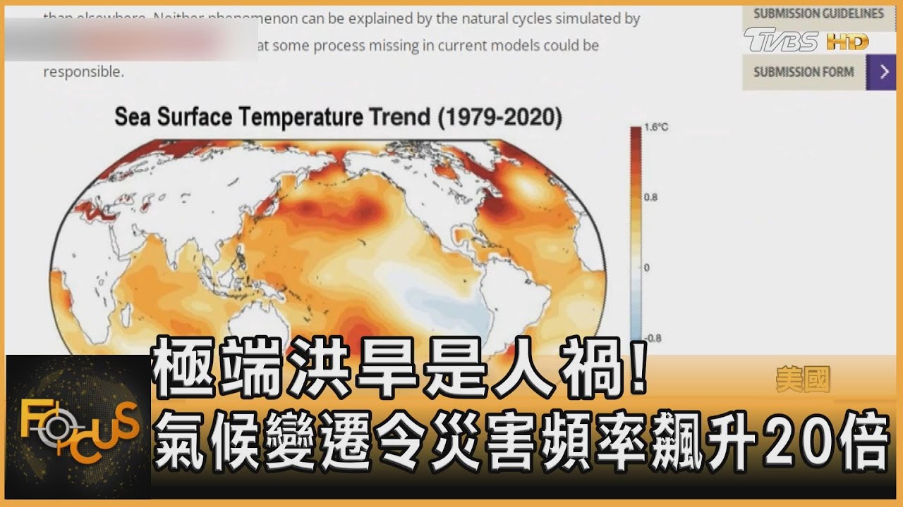 極端洪旱是人禍!氣候變遷令災害飆20倍