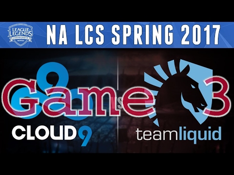 Highlights: NA LCS Spring 2017 - C9 vs TL Game 3