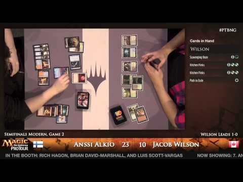 Pro Tour Born of the Gods - Semifinal - Anssi Alkio vs. Jacob Wilson
