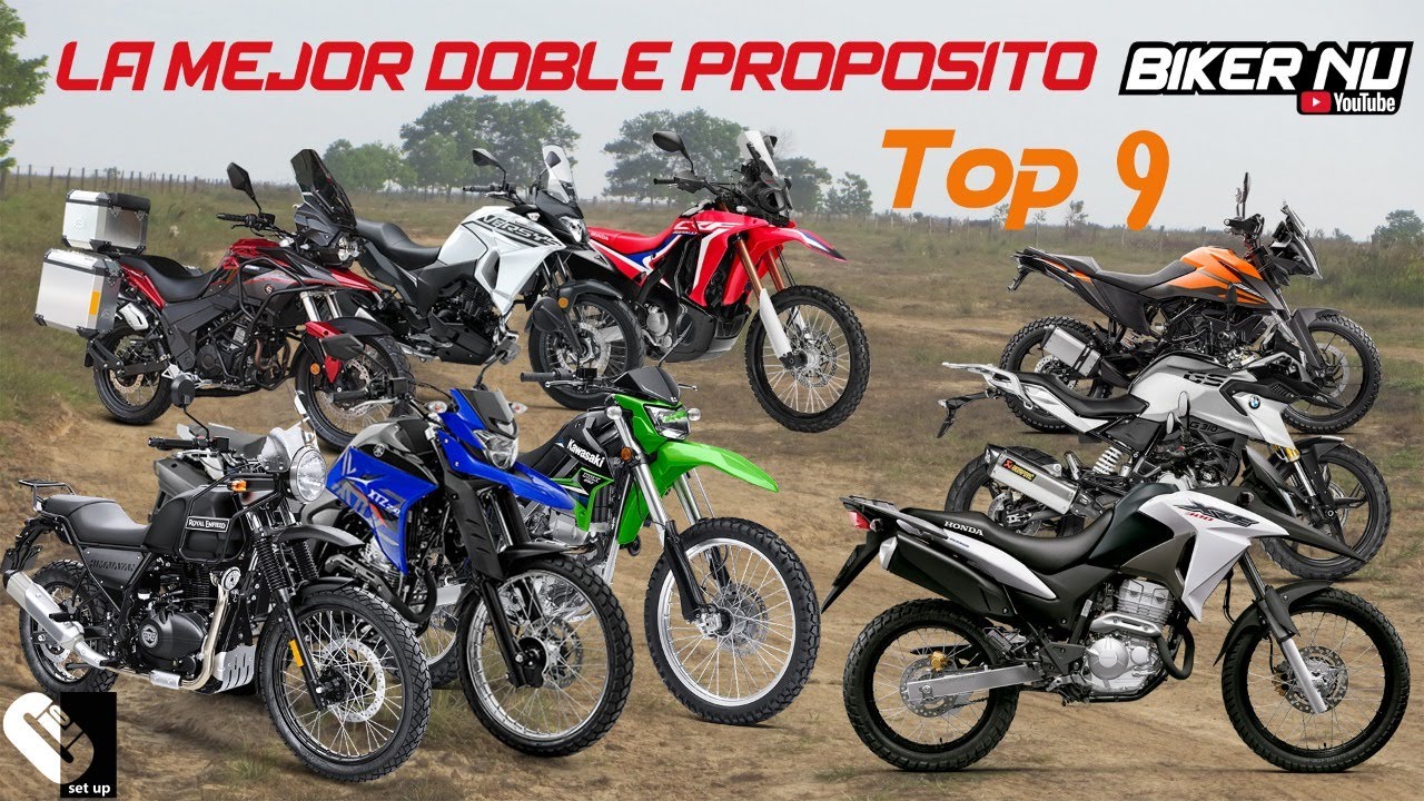 Top 9 La MEJOR Moto DOBLE PROPOSITO 250 - 400 CC [Off road]