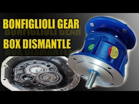 Bonfiglioli Gear Box Dismantle ll J N SARVESH
