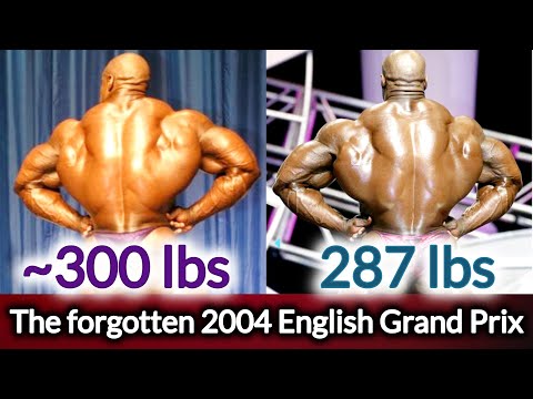 Ronnie Coleman - English Grand Prix 2004 vs Mr. Olympia 2003