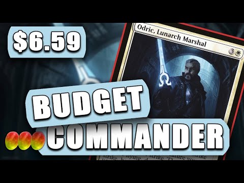 $6 MONO WHITE COMMANDER DECK TECH | Odric, Lunarch Marshal | EDH | triplemangothreat