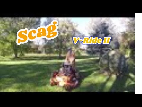 Scag V Ride II - V Ride II DEMO VIDEO #1