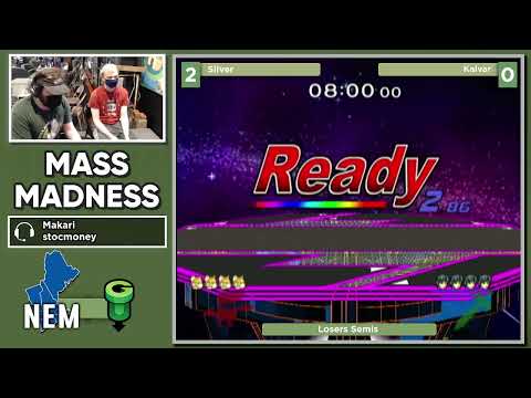 Mass Madness 37 SSBM - Silver (Fox) vs. Mazer | Kalvar (Marth) - Melee LSF