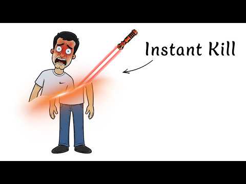 What Damage Does a Lightsaber do to a Human?