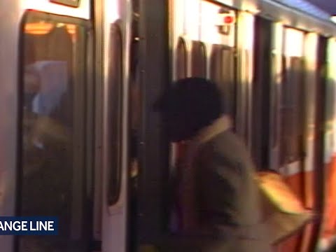 This is how the Orange Line looked in 1980