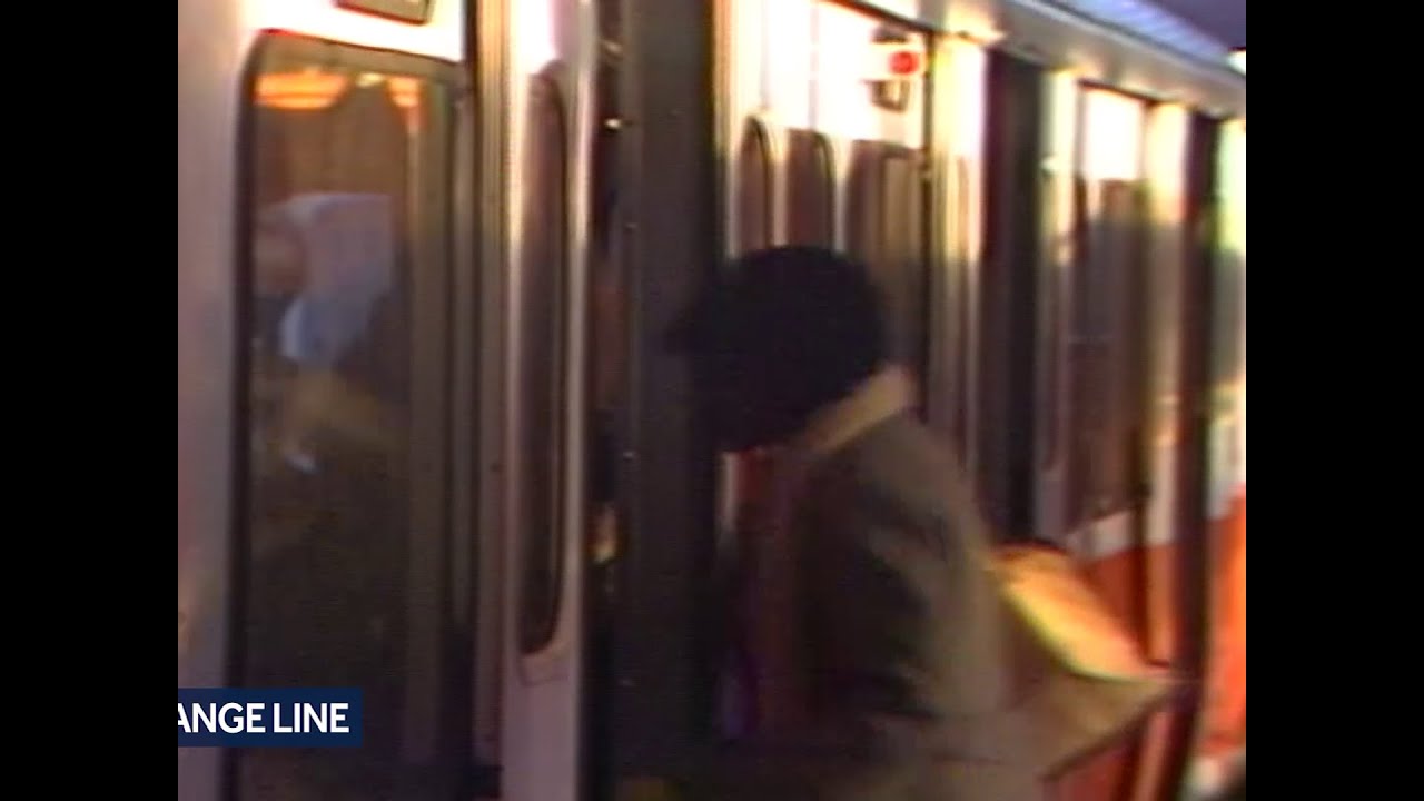 This is how the Orange Line looked in 1980