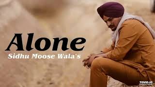 Alone (Official Audio) Sidhumoosewala Punjabi Song