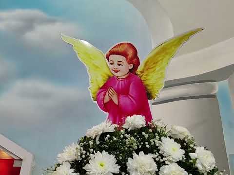 Flower arrangement for altar