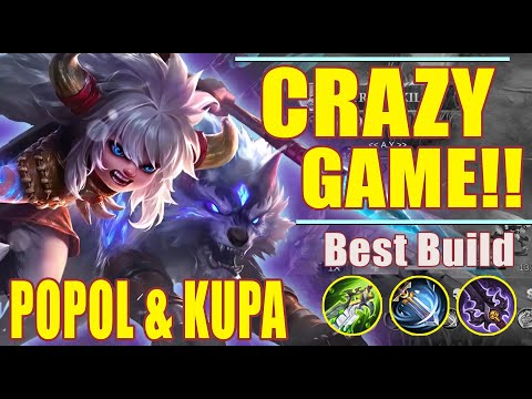 17 Kills!! ATK Speed & Critical Build Popol & Kupa Sidelane - Build Top 1 Global Popol & Kupa ~ MLBB