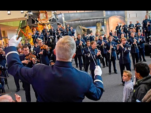 flash mob air and space museum