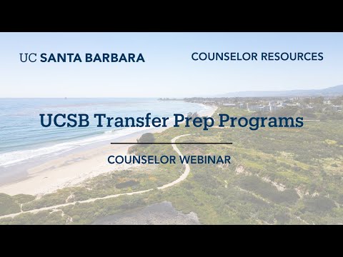 Ucsb Transfer Prep Programs