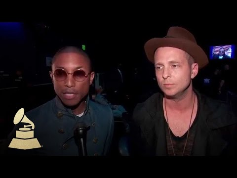Stevie Wonder GRAMMY Salute participants Pharrell Williams and Ryan Tedder | GRAMMYs