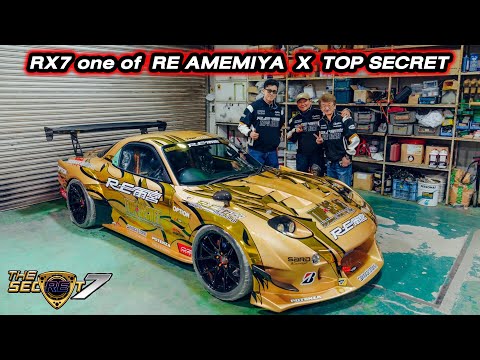 The Story of The Secret RX7 RE Amemiya Topsecret...#topsecret #reamemiya #rx7 #rotary #mazda #jdm
