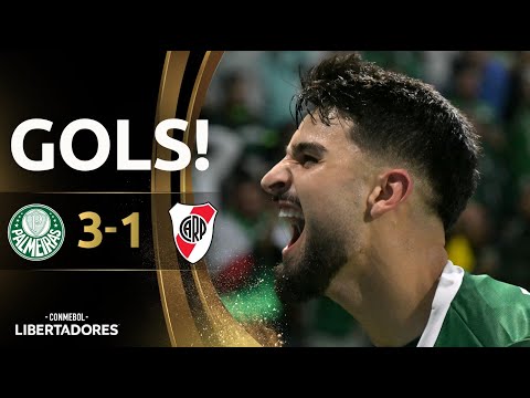 GOLS | PALMEIRAS X RIVER PLATE | QUARTAS DE FINAL | CONMEBOL LIBERTADORES 2025