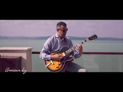 Zsolt Nemeth - Ritmo smooth jazzy guitar (pop cover medley - liberian girl, american boy, treasure)
