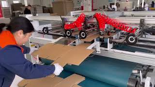 two pieces folder gluer