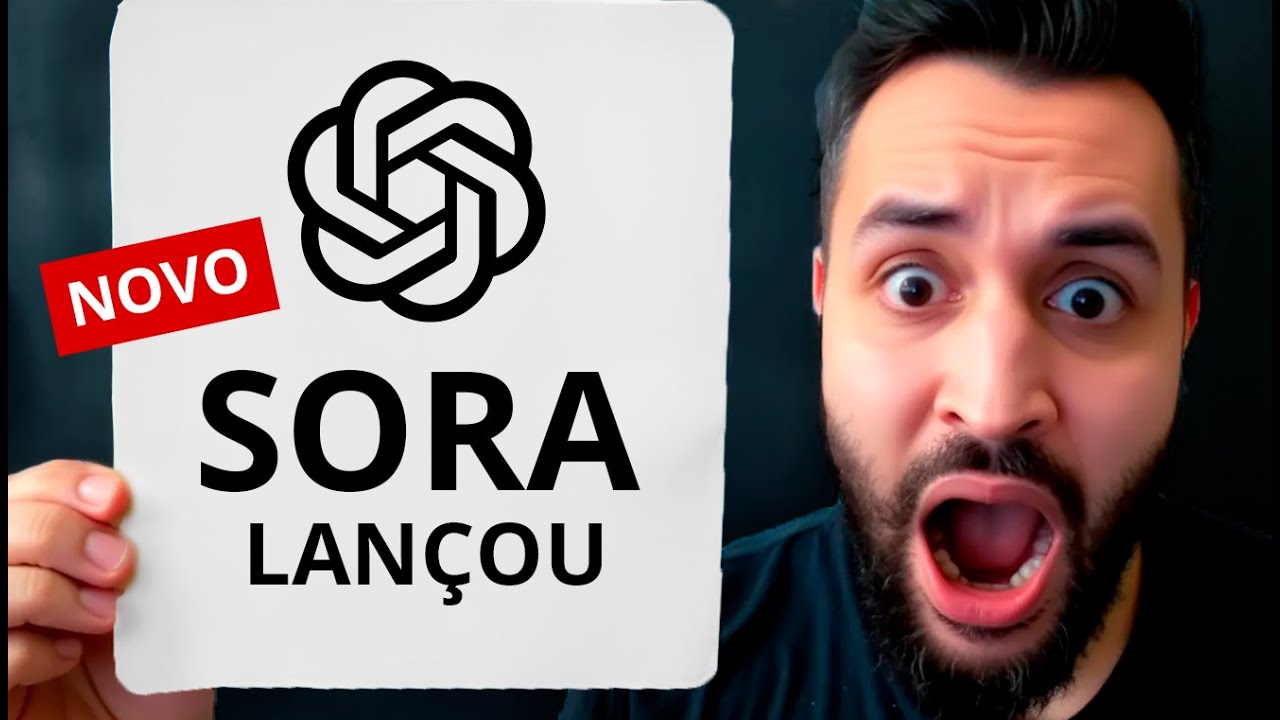SORA LANÇOU HOJE! Como acessar e usar o novo SORA da OpenAI para criar vídeos com IA e quanto custa!