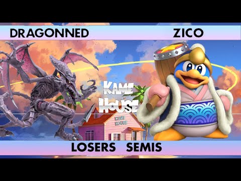 4o4 Kame House MIDLEVEL SLUMS 27 - Dragonned (Ridley) vs GUMP2| Z I C O (Dedede) - Losers Semi-Final