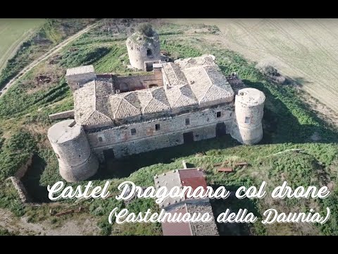 Castel Dragonara (Castelnuovo della Daunia-FG-) col drone