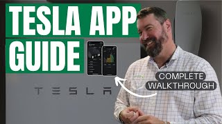 HOW TO Use The Tesla App To Monitor Your Powerwall - Understanding The Data