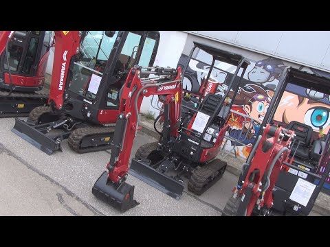 Yanmar ViO17-1 Mini Excavator (2024) Exterior and Interior