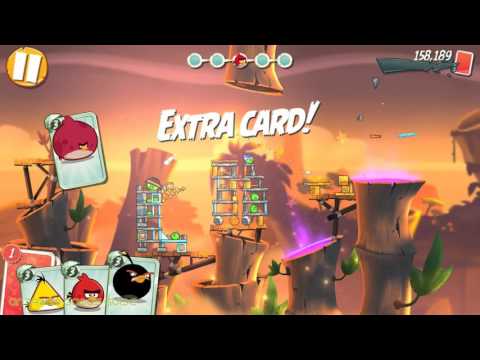 Angry Birds 2: Level 211: Walkthrough (3 STARS) HD