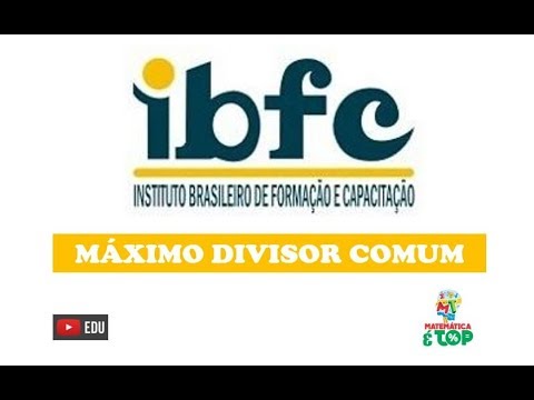 EMBASA - IBFC - 2017 - MÁXIMO DIVISOR COMUM