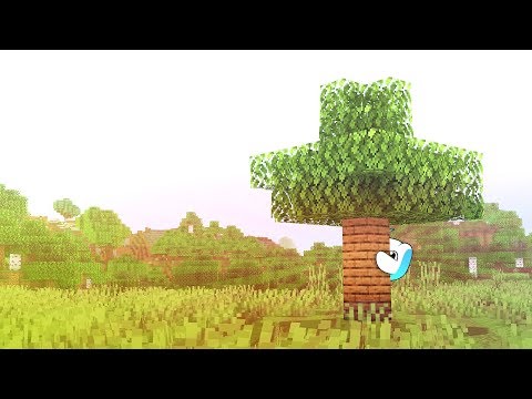 Replacing every tree with planks on Minecraft