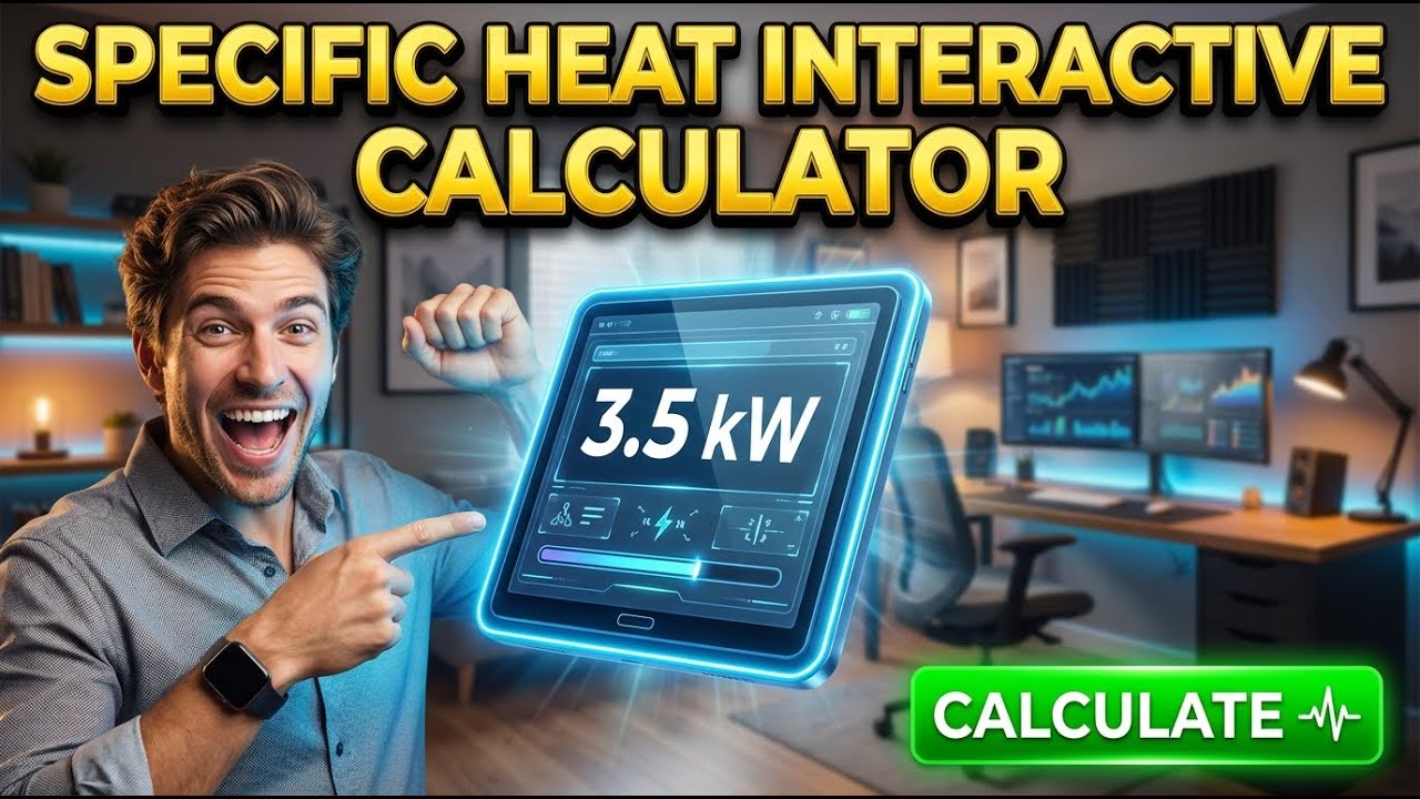 Specific Heat Interactive Calculator