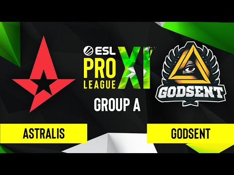 CS:GO - Astralis vs. GODSENT [Inferno] Map 2 - ESL Pro League Season 11 - Group A