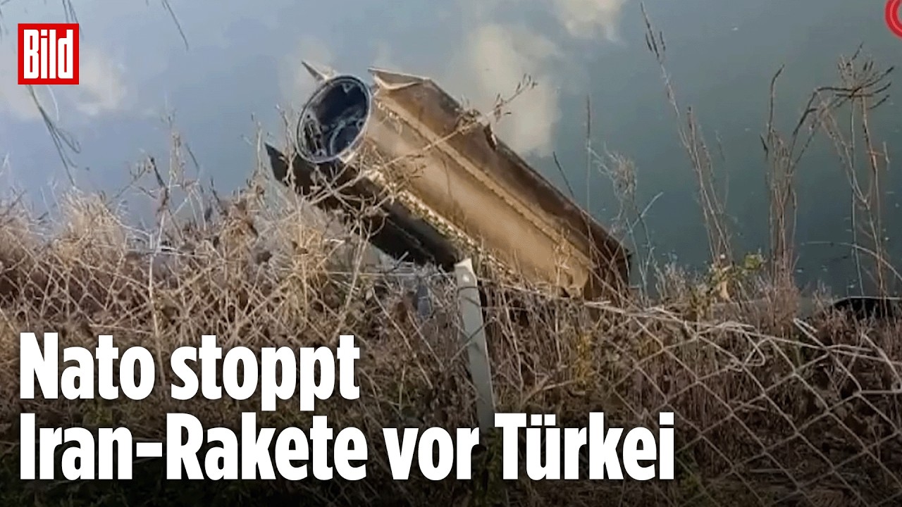 Krise im Nahen Osten: Nato wehrt ballistische Rakete nahe Türkei ab