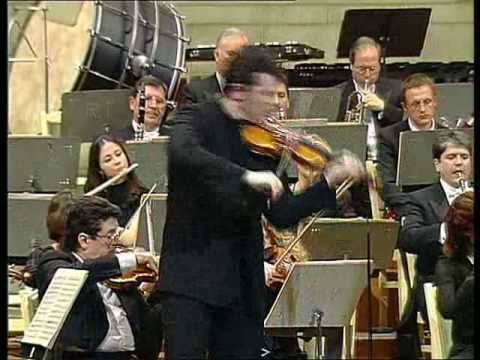 VADIM REPIN plays  Concert for violin and Orchestra in D major Op. 77, Third Mov. (Johannes Brahms).