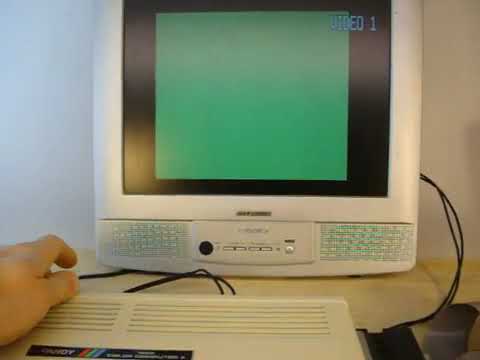 Demo video of Color Computer III and FD 501 disk drive