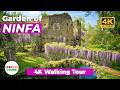 4K Italy S Most Beautiful Garden The Garden Of Ninfa Walking Tour