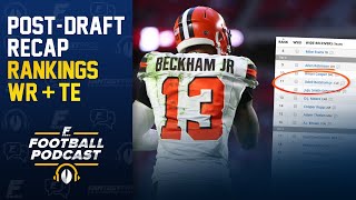 Early Wide Receiver &amp; Tight End Rankings w/ Joe Dolan (Ep. 491)